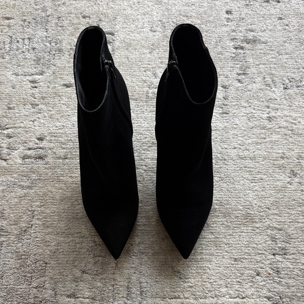 Saint Laurent Sleek Black Booties